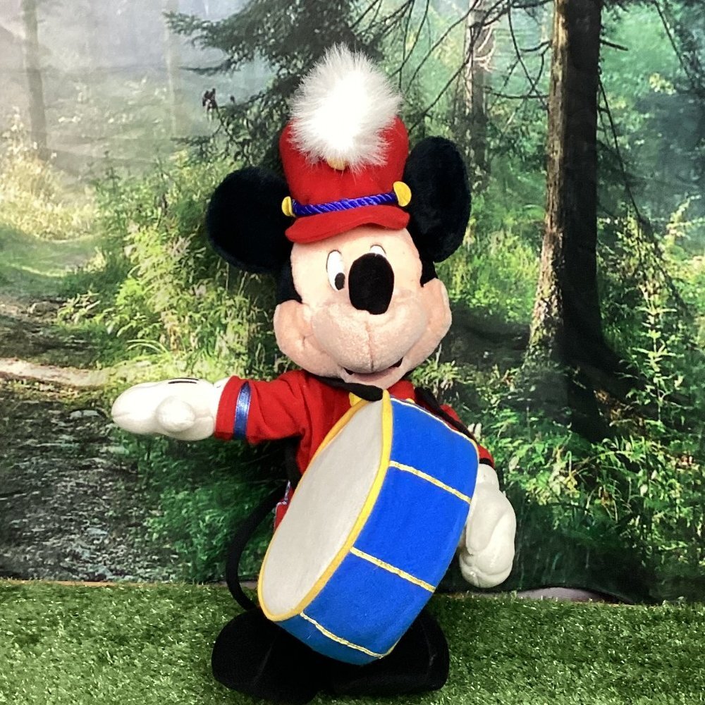 Mickey Mouse Drum Major Band Plushie